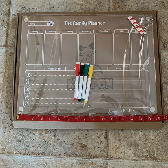 Clear Acrylic Calendar/Planner - Picture 7 of 8